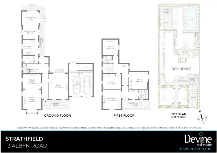 Floorplan of Homely house listing, 13 Albyn Road, Strathfield NSW 2135