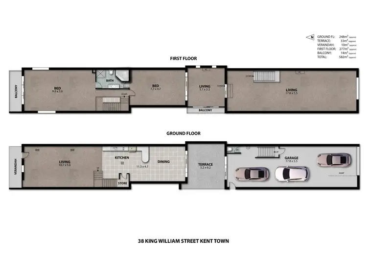 Floorplan of Homely house listing, 38 King William Street, Kent Town SA 5067