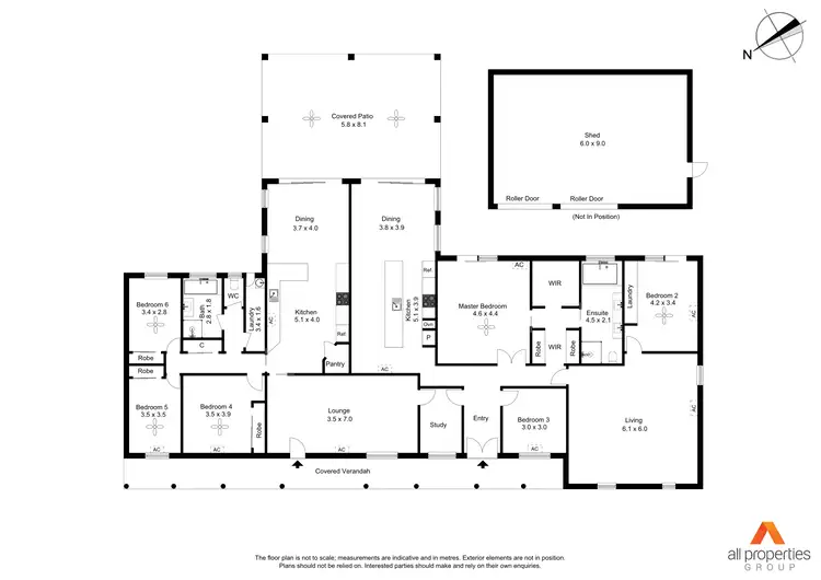 Floorplan of Homely rural property listing, 44 Dickman Road, Forestdale QLD 4118