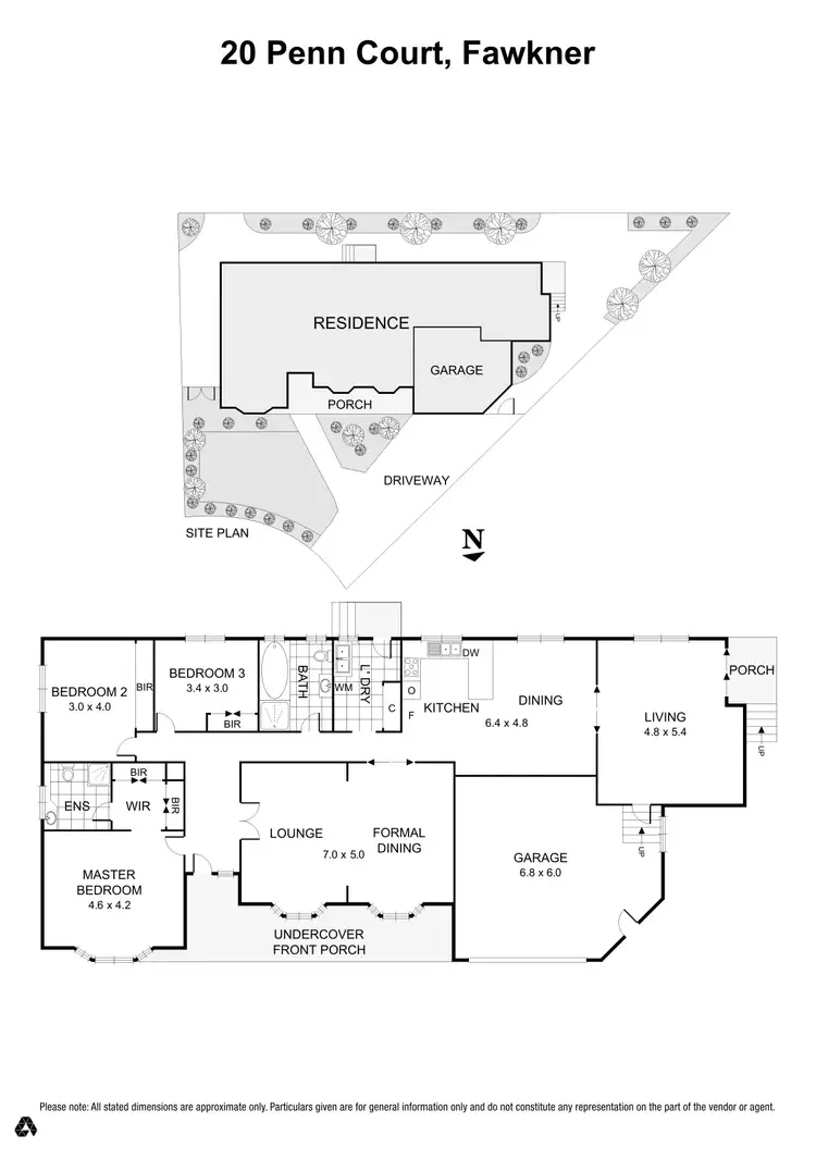 Floorplan of Homely house listing, 20 Penn Court, Fawkner VIC 3060