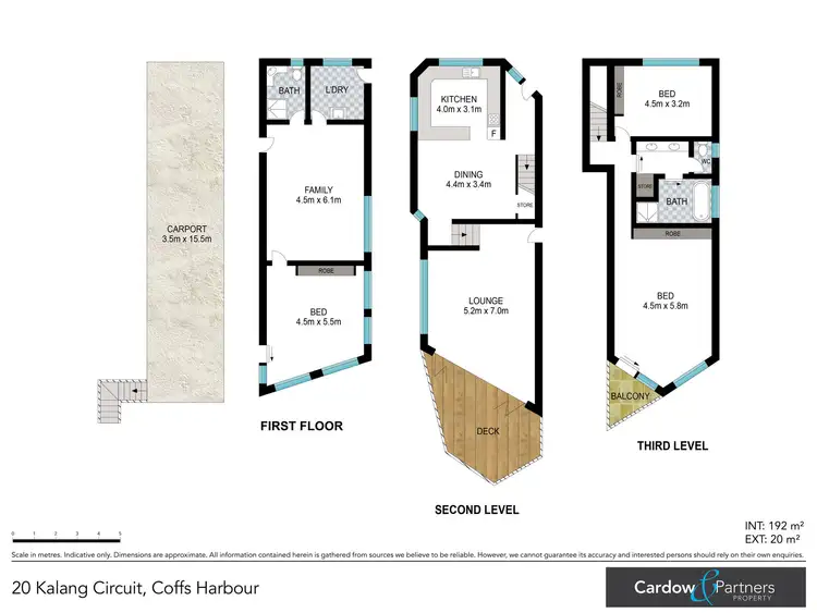 Floorplan of Homely house listing, 20 Kalang Circuit, Coffs Harbour NSW 2450