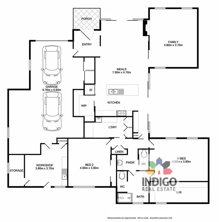 Floorplan of Homely house listing, 4 Lakeside Way, Beechworth VIC 3747