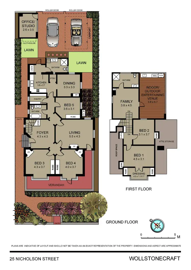 Floorplan of Homely house listing, 25 Nicholson Street, Wollstonecraft NSW 2065