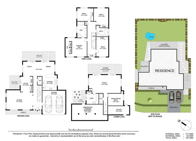 Floorplan of Homely house listing, Address available on request