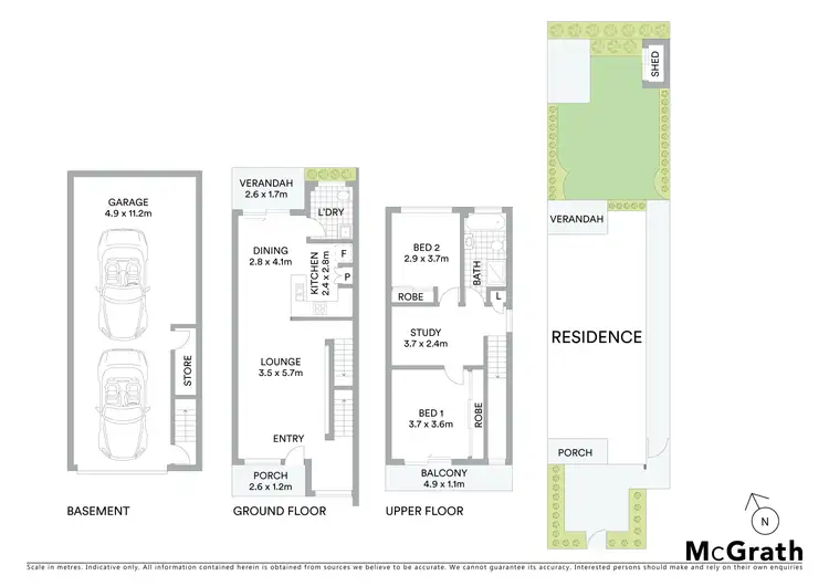 Floorplan of Homely townhouse listing, 9/32-36 Belmore Street, North Parramatta NSW 2151