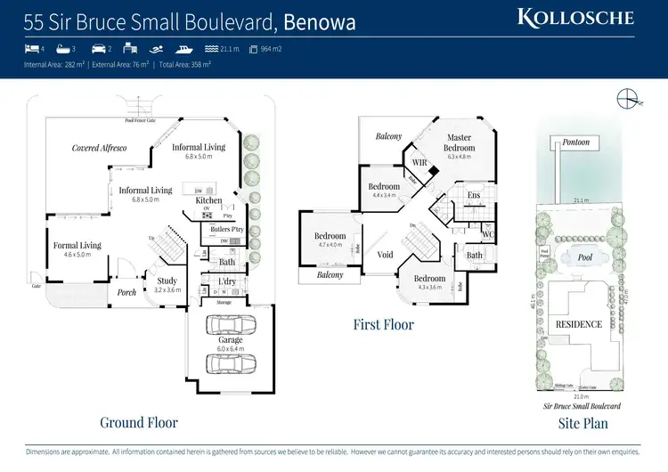 Floorplan of Homely house listing, 55 Sir Bruce Small Boulevard, Benowa Waters QLD 4217