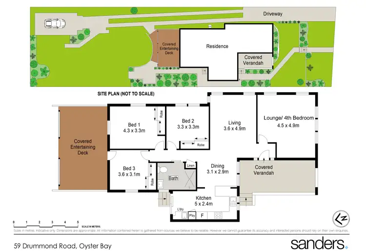 Floorplan of Homely house listing, 59 Drummond Road, Oyster Bay NSW 2225