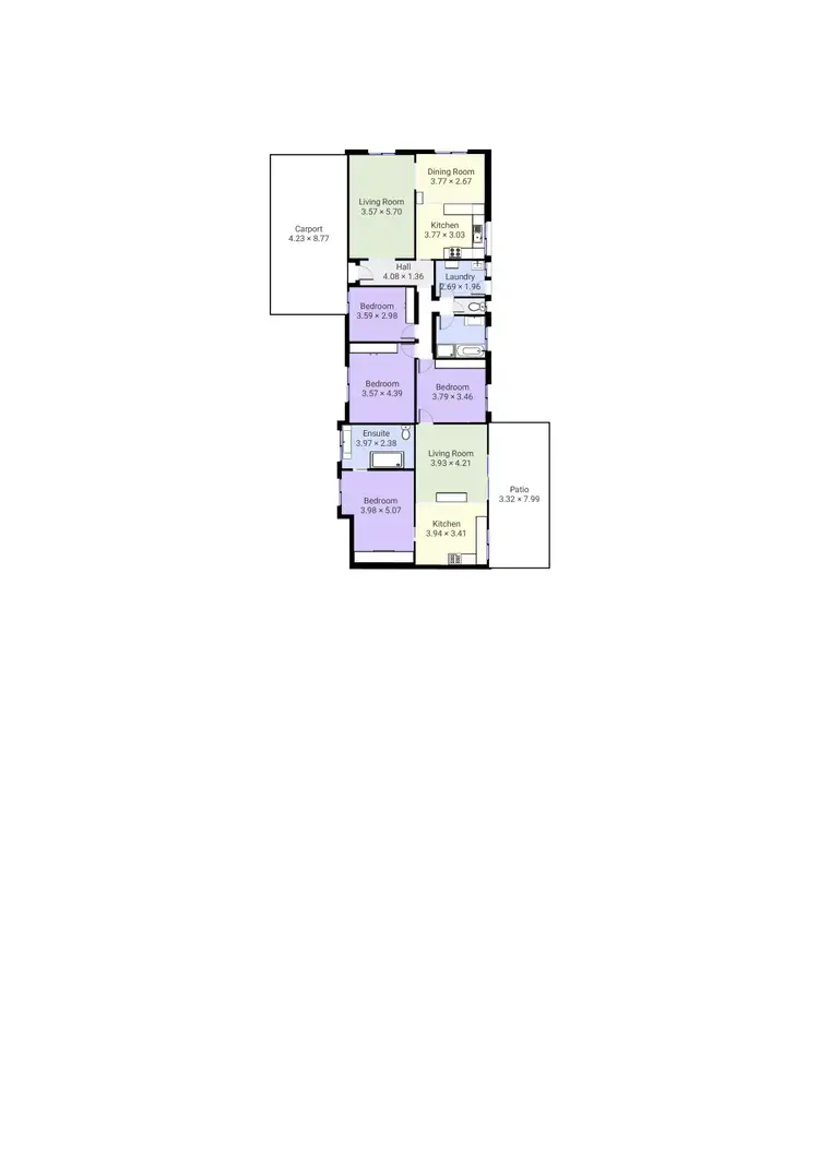 Floorplan of Homely house listing, 4 Lynch Court, Wodonga VIC 3690