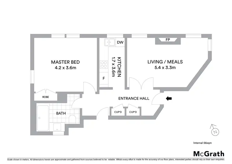Floorplan of Homely apartment listing, 3/39 Eildon Road, St Kilda VIC 3182