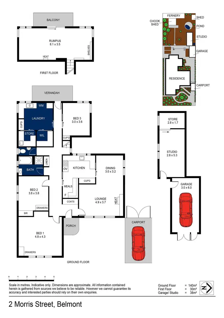 Floorplan of Homely house listing, 2 Morris Street, Belmont VIC 3216