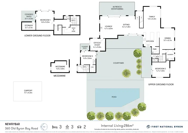 Floorplan of Homely house listing, 360 Old Byron Bay Road, Newrybar NSW 2479
