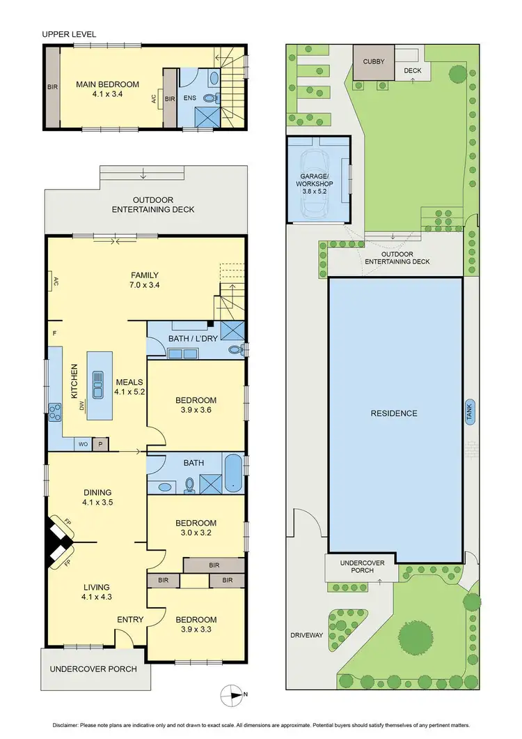 Floorplan of Homely house listing, 43 Mashoobra Street, Coburg North VIC 3058