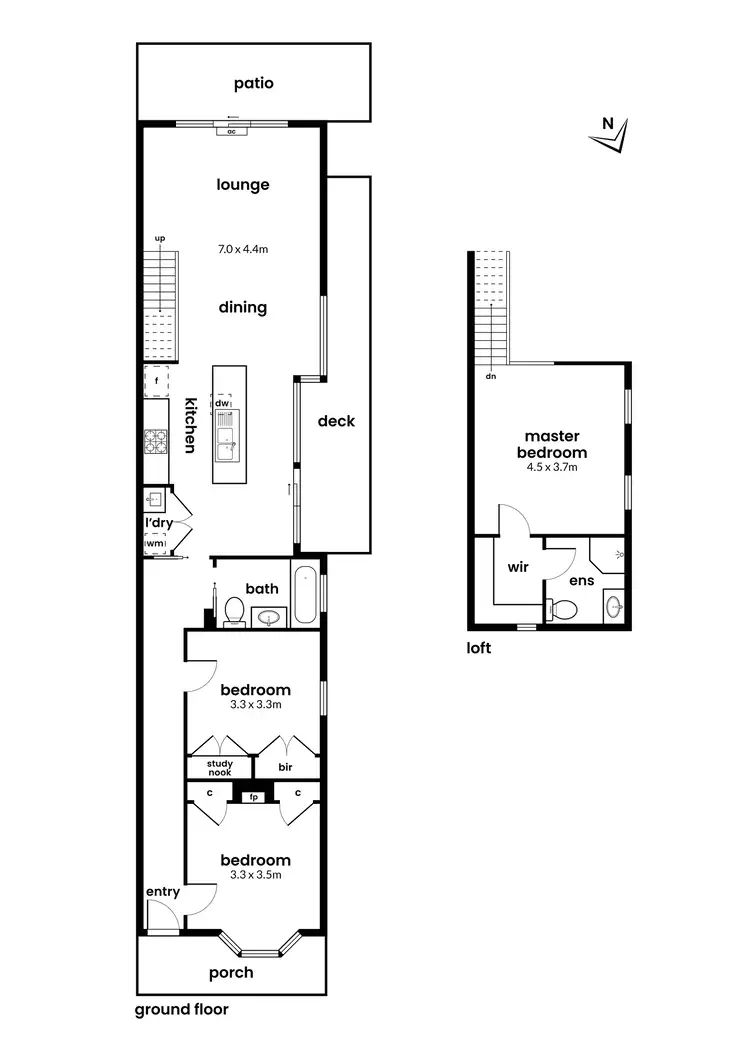 Floorplan of Homely house listing, 22 Railway Crescent, Williamstown VIC 3016