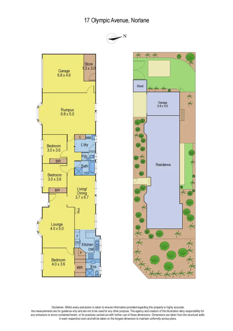 Floorplan of Homely house listing, 17 Olympic Avenue, Norlane VIC 3214