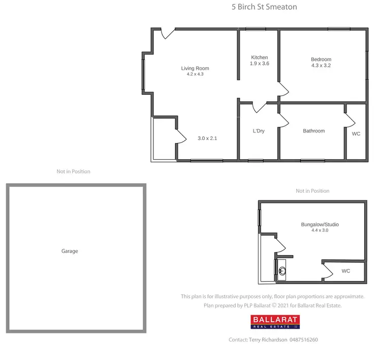 Floorplan of Homely house listing, 5 Birch Street, Smeaton VIC 3364
