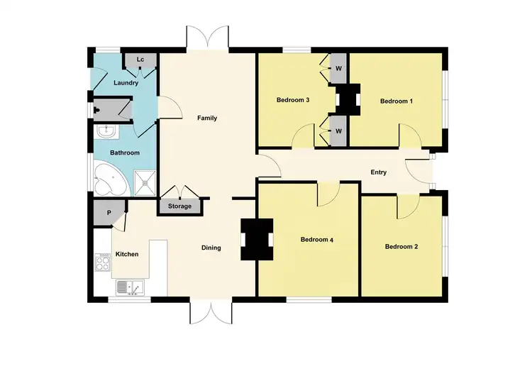 Floorplan of Homely house listing, 9 James Street, Golden Point VIC 3350