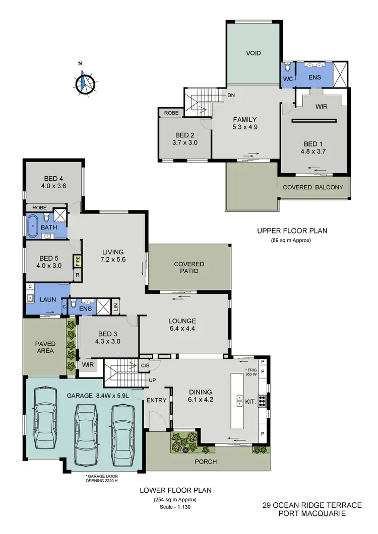Floorplan of Homely house listing, 29 Ocean Ridge Terrace, Port Macquarie NSW 2444