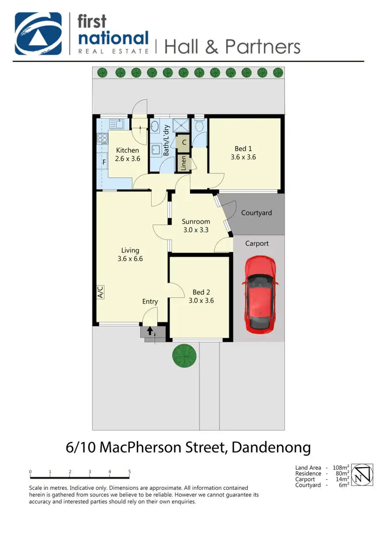 Floorplan of Homely unit listing, 6/10 MacPherson Street, Dandenong VIC 3175