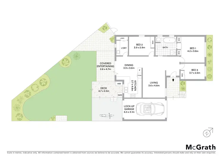 Floorplan of Homely villa listing, 4/41 Gleeson Avenue, Condell Park NSW 2200