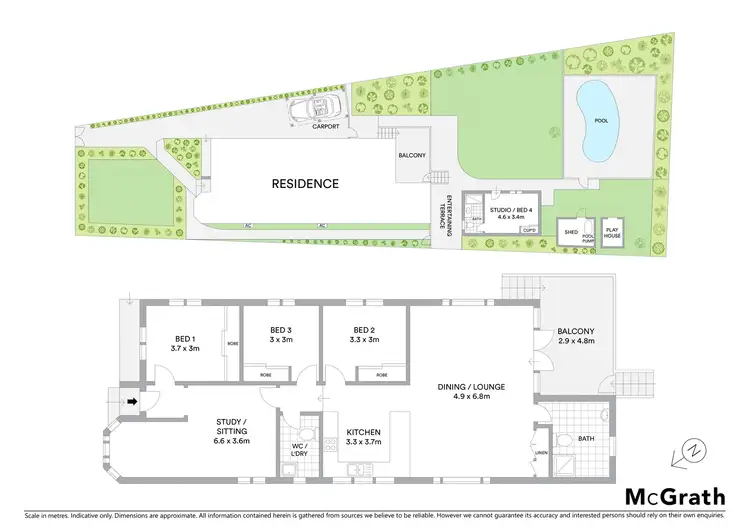 Floorplan of Homely house listing, 13 Wolger Road, Ryde NSW 2112