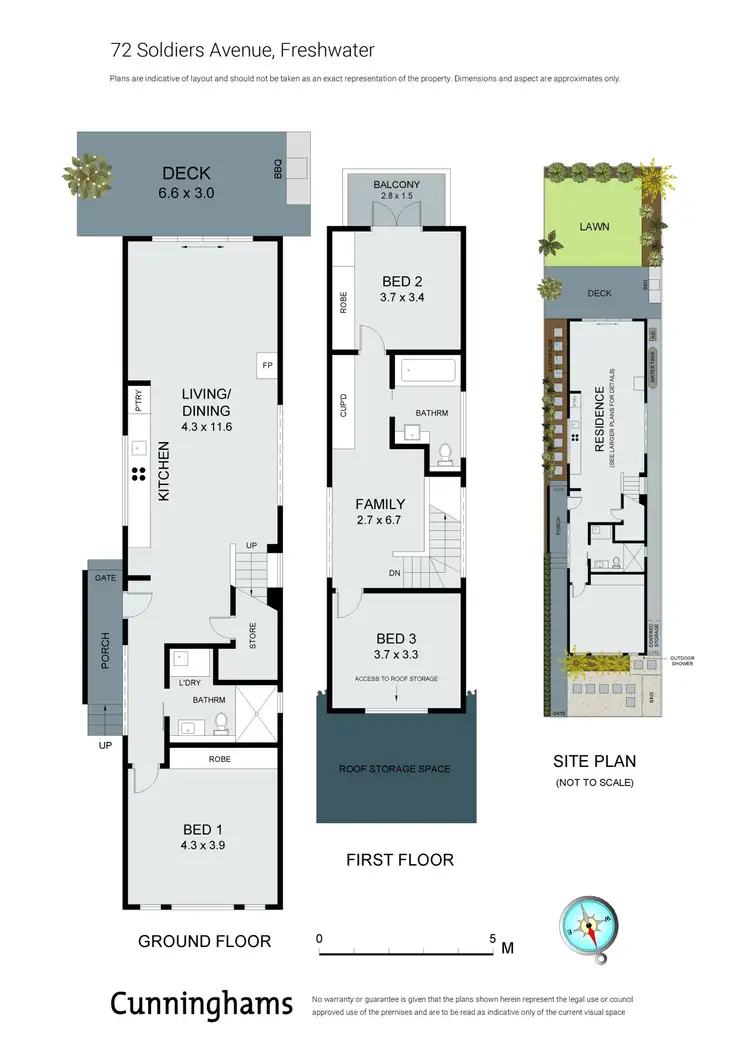 Floorplan of Homely house listing, 72 Soldiers Avenue, Freshwater NSW 2096