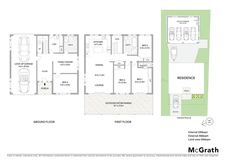 Floorplan of Homely house listing, 39 Leonard Avenue, Toukley NSW 2263