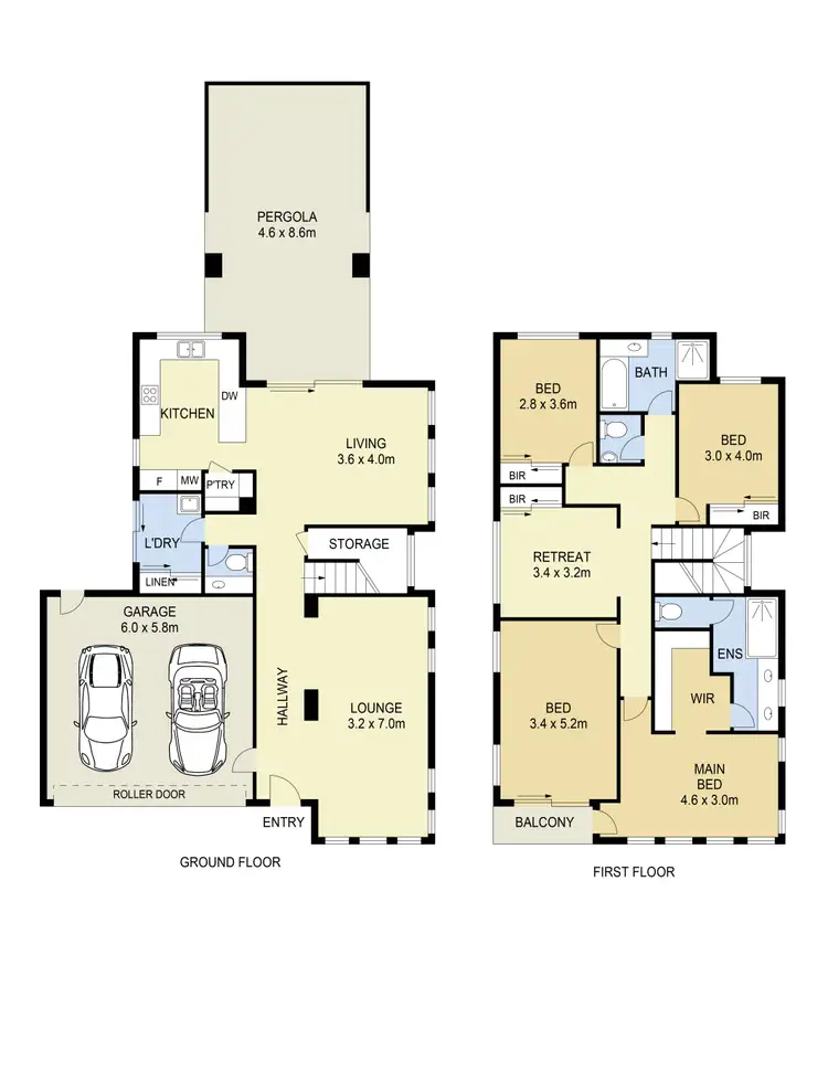 Floorplan of Homely house listing, 2 Hadley Close, Kealba VIC 3021