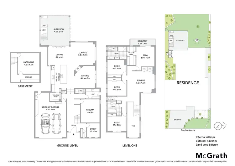 Floorplan of Homely house listing, 74 Graylea Avenue, Herne Hill VIC 3218