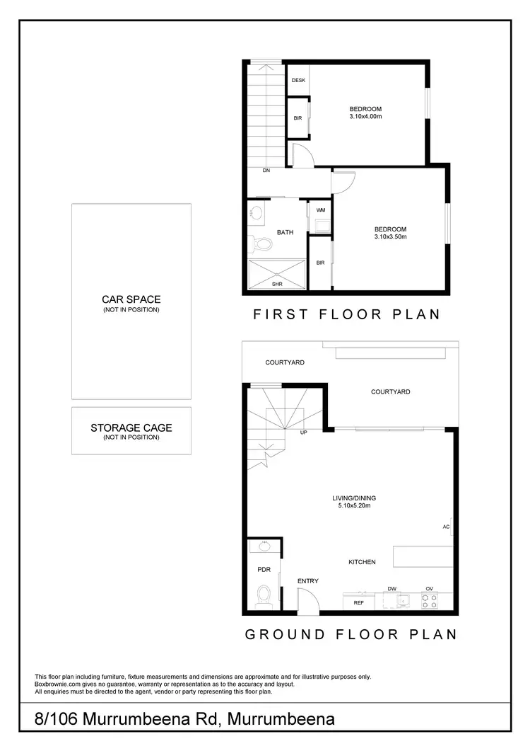Floorplan of Homely apartment listing, 8/106 Murrumbeena Road, Murrumbeena VIC 3163