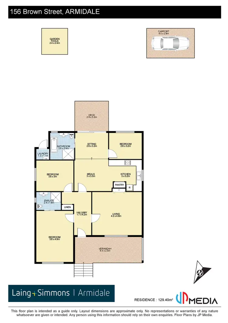 Floorplan of Homely house listing, 156 Brown Street, Armidale NSW 2350