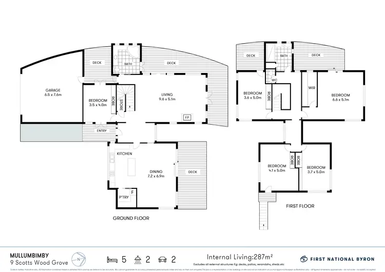 Floorplan of Homely house listing, 9 Scotts Wood Grove, Mullumbimby Creek NSW 2482