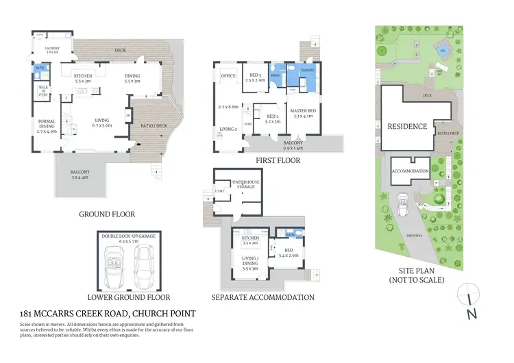 Floorplan of Homely house listing, 181 McCarrs Creek Road, Church Point NSW 2105