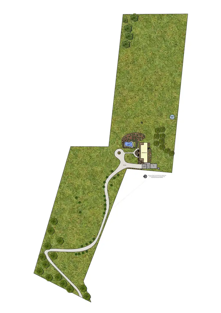 Floorplan of Homely house listing, 124 Brysons Road, Warrandyte South VIC 3134