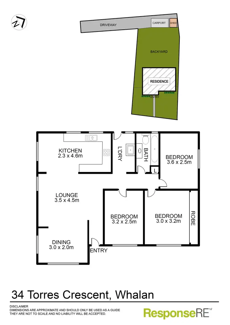 Floorplan of Homely house listing, 34 Torres Crescent, Whalan NSW 2770