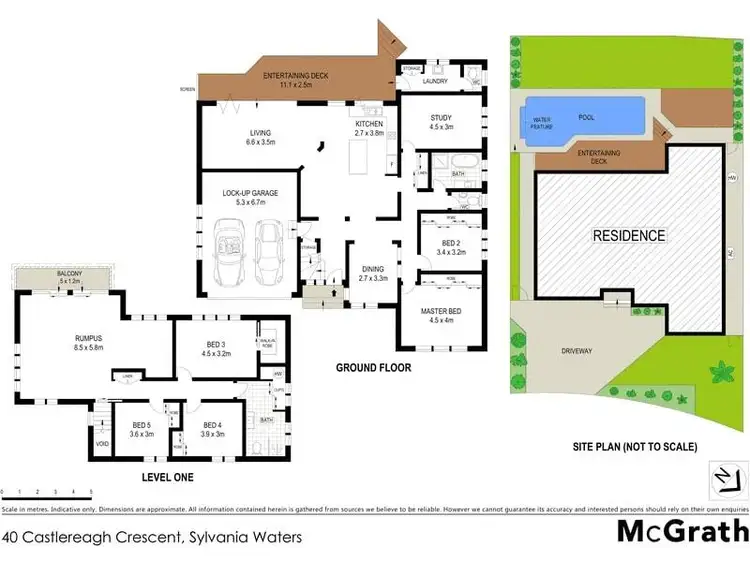 Floorplan of Homely house listing, 40 Castlereagh Crescent, Sylvania Waters NSW 2224