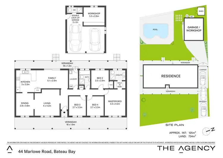 Floorplan of Homely house listing, 44 Marlowe Road, Bateau Bay NSW 2261
