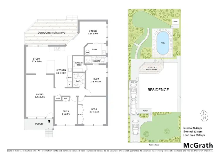 Floorplan of Homely house listing, 43 Karloo Road, Umina Beach NSW 2257