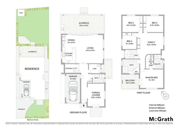 Floorplan of Homely house listing, 35 Makinson Street, Gladesville NSW 2111