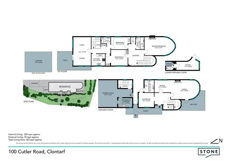 Floorplan of Homely house listing, 100 Cutler Road, Clontarf NSW 2093