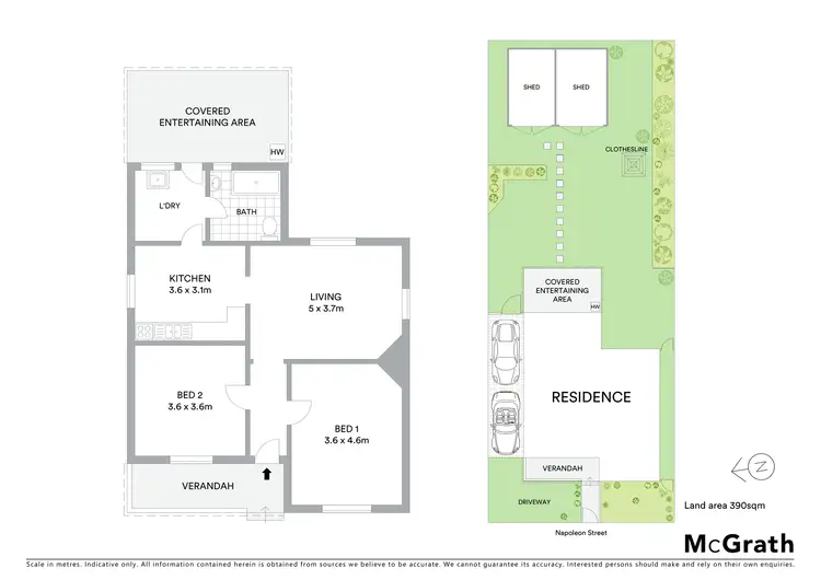 Floorplan of Homely house listing, 29 Napoleon Street, Rosebery NSW 2018