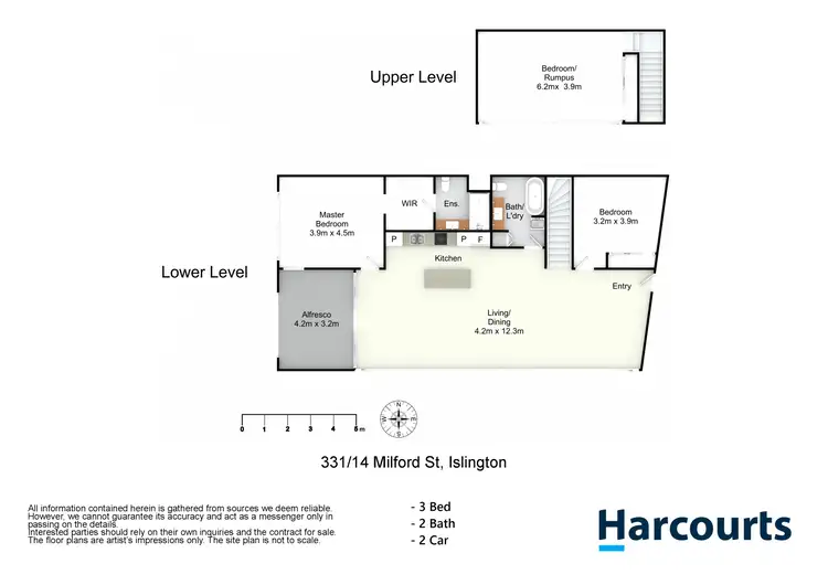 Floorplan of Homely apartment listing, 331/14 Milford Street, Islington NSW 2296