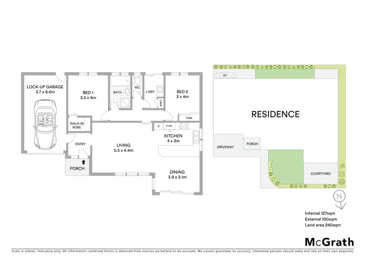 Floorplan of Homely townhouse listing, 3/34 Logan Street, Hamlyn Heights VIC 3215