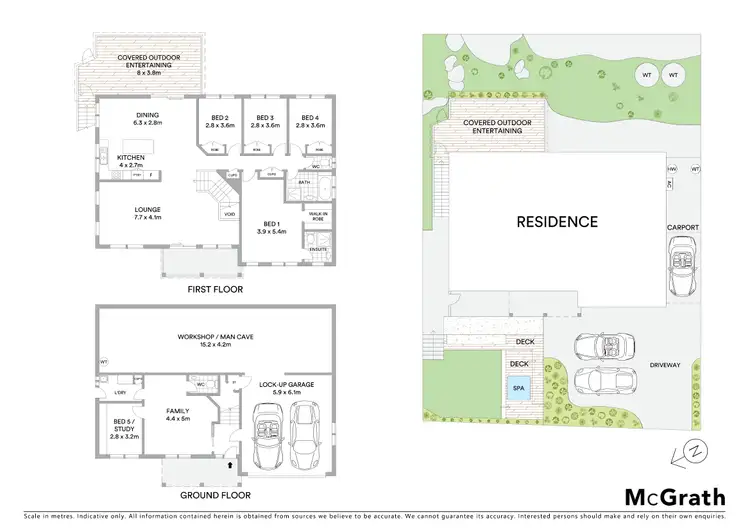 Floorplan of Homely house listing, 14a Lonsdale Avenue, Berowra Heights NSW 2082
