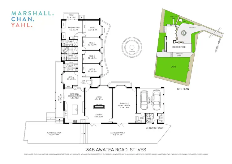 Floorplan of Homely house listing, 34B Awatea Road, St Ives NSW 2075