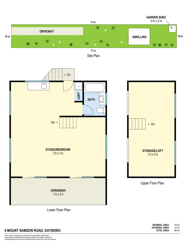 Floorplan of Homely house listing, 6 Mount Samson Road, Dayboro QLD 4521
