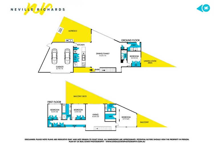 Floorplan of Homely house listing, 83-85 Mainsail Drive, St Leonards VIC 3223