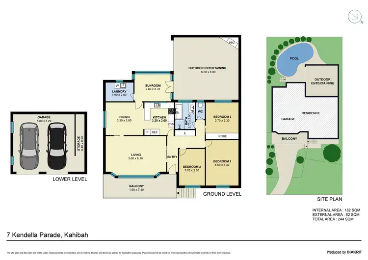 Floorplan of Homely house listing, 7 Kendella Parade, Kahibah NSW 2290