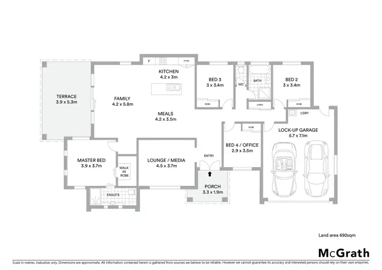 Floorplan of Homely house listing, 6-10 Treefrog Street, Ningi QLD 4511