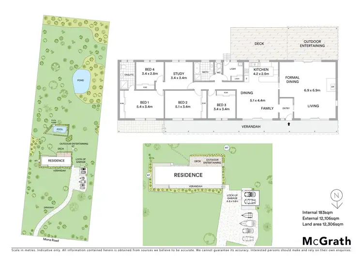 Floorplan of Homely house listing, 14-18 Mona Road, Woongarrah NSW 2259