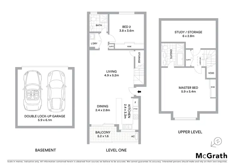 Floorplan of Homely apartment listing, 15/30 Stephen Road, Botany NSW 2019
